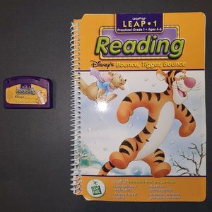 LeapFrog LeapPad Interactive Book & Cartridge*UNTESTED